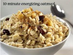 10-Minute Energizing Oatmeal Healthy Recipe