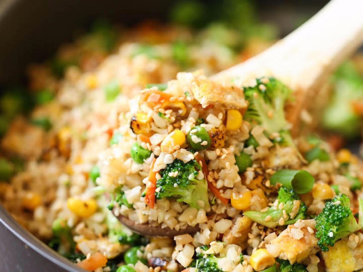 10 Minute Healthy Cauliflower Rice Healthy Recipe