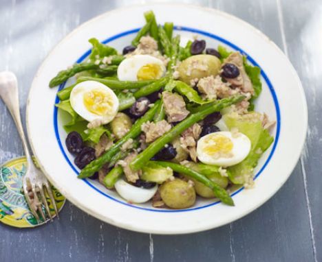 Asparagus Egg Salad Healthy Recipe