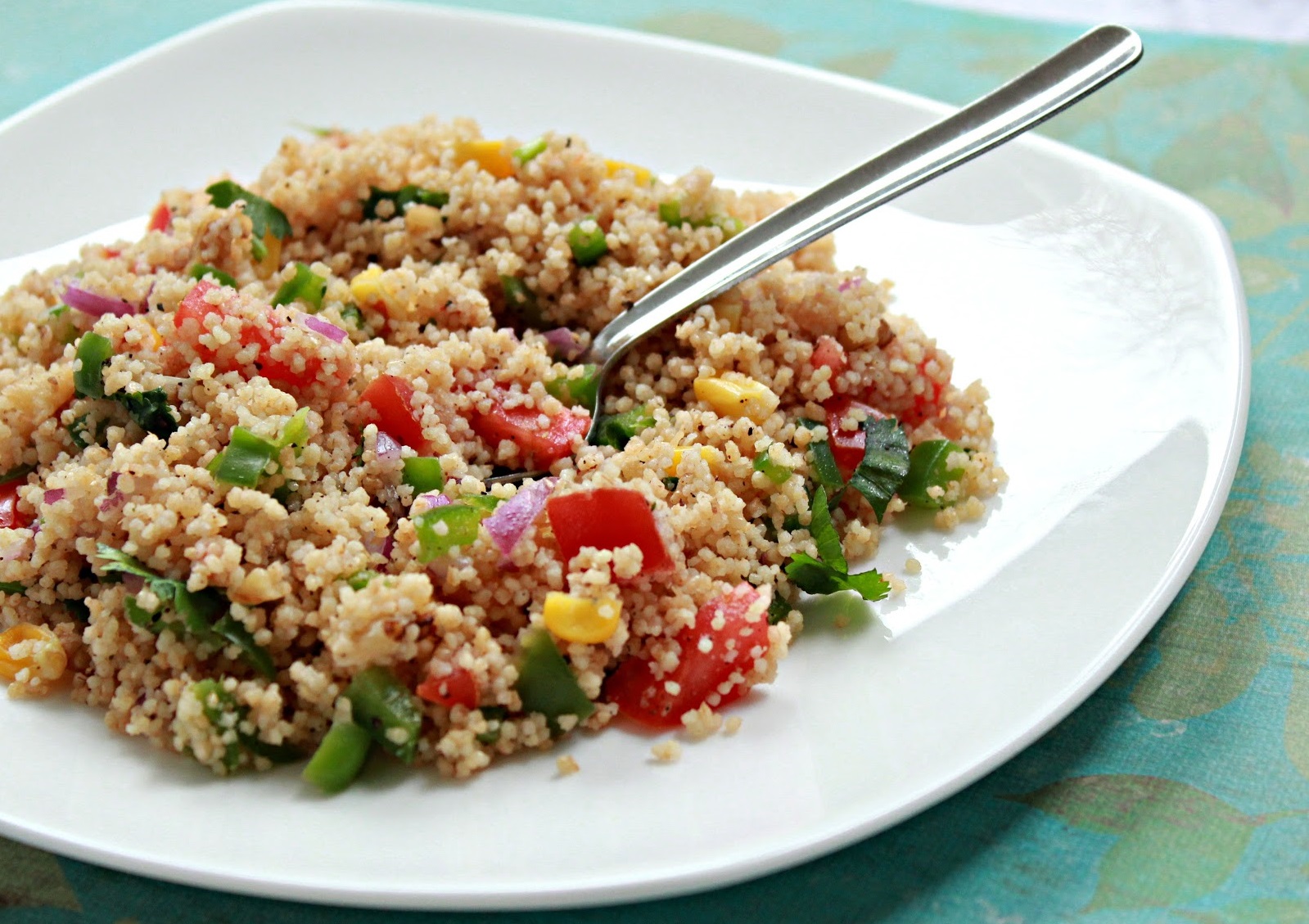 Couscous Peppers Onions Healthy Recipe