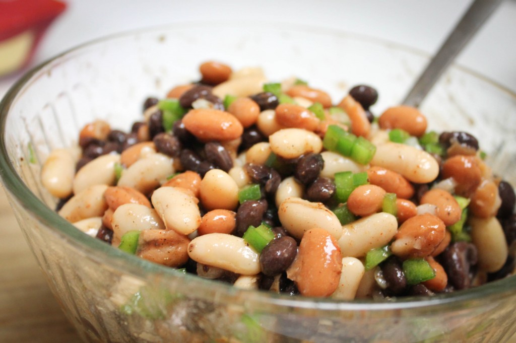 Traditional Three Bean Salad Healthy Recipe