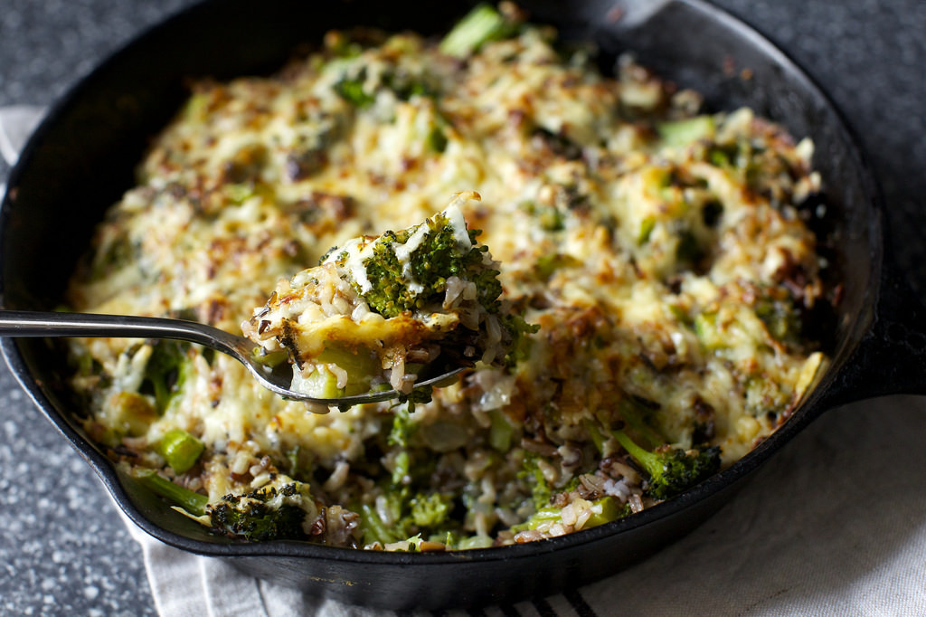 Wild Rice Broccoli Casserole Healthy Recipe