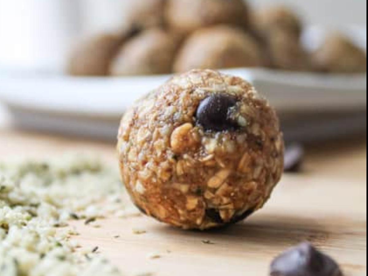 Almond Butter and Hemp Seed Balls Healthy Recipe