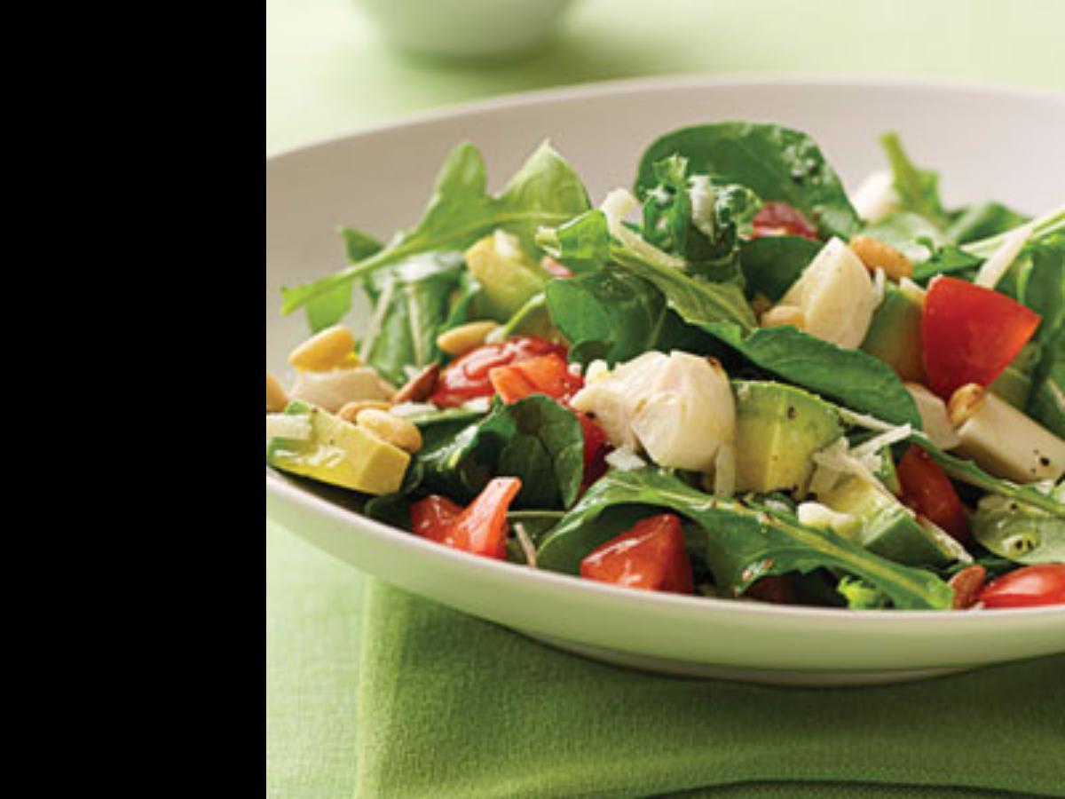 Arugula Avocado Salad Healthy Recipe