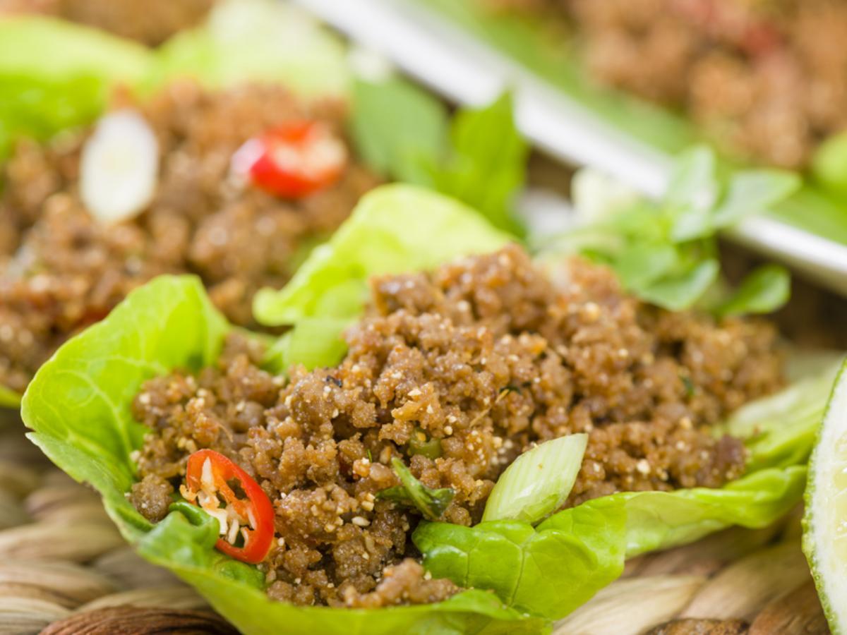 Asian Lettuce Wraps Healthy Recipe