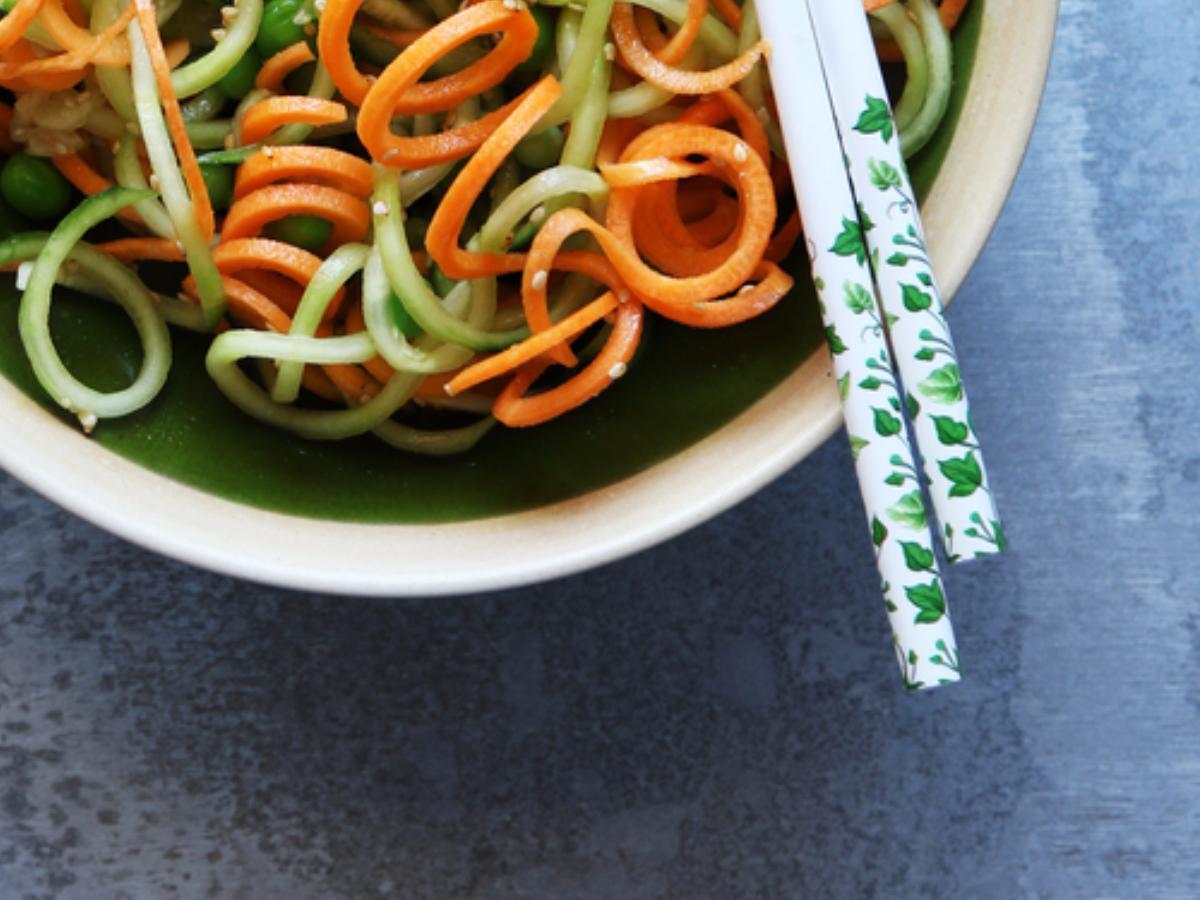 Asian Sesame Cucumber Salad Healthy Recipe
