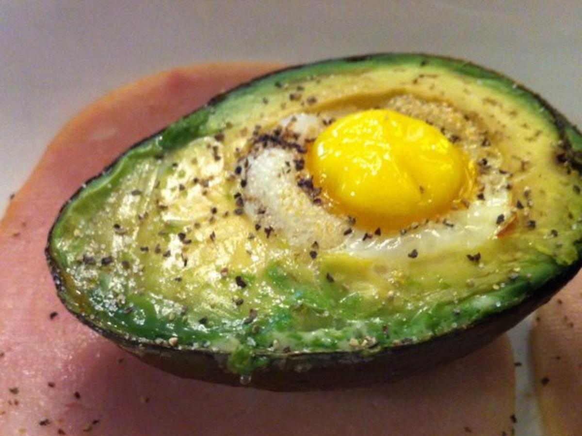 Avocado Egg Bake Healthy Recipe