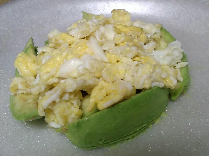 Avocado Egg Stack Healthy Recipe