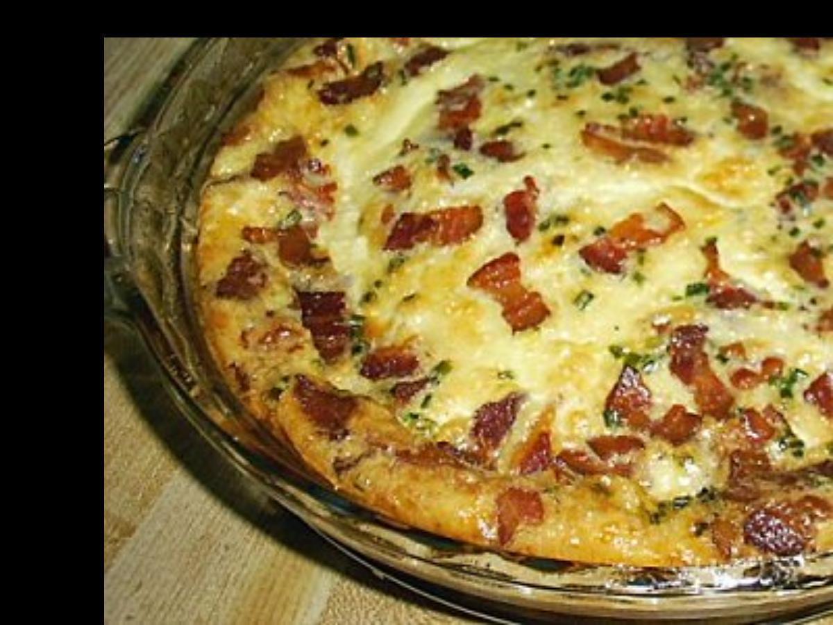 Bacon and Swiss Quiche  Healthy Recipe