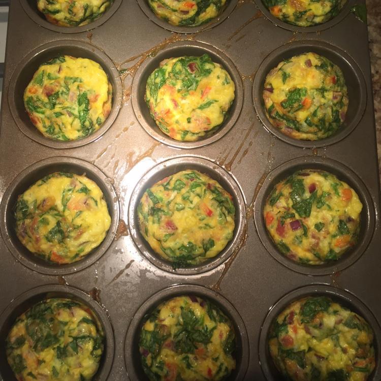 Bacon and Zucchini Egg Muffins Healthy Recipe