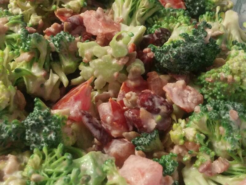 Bacon Broccoli Salad Healthy Recipe