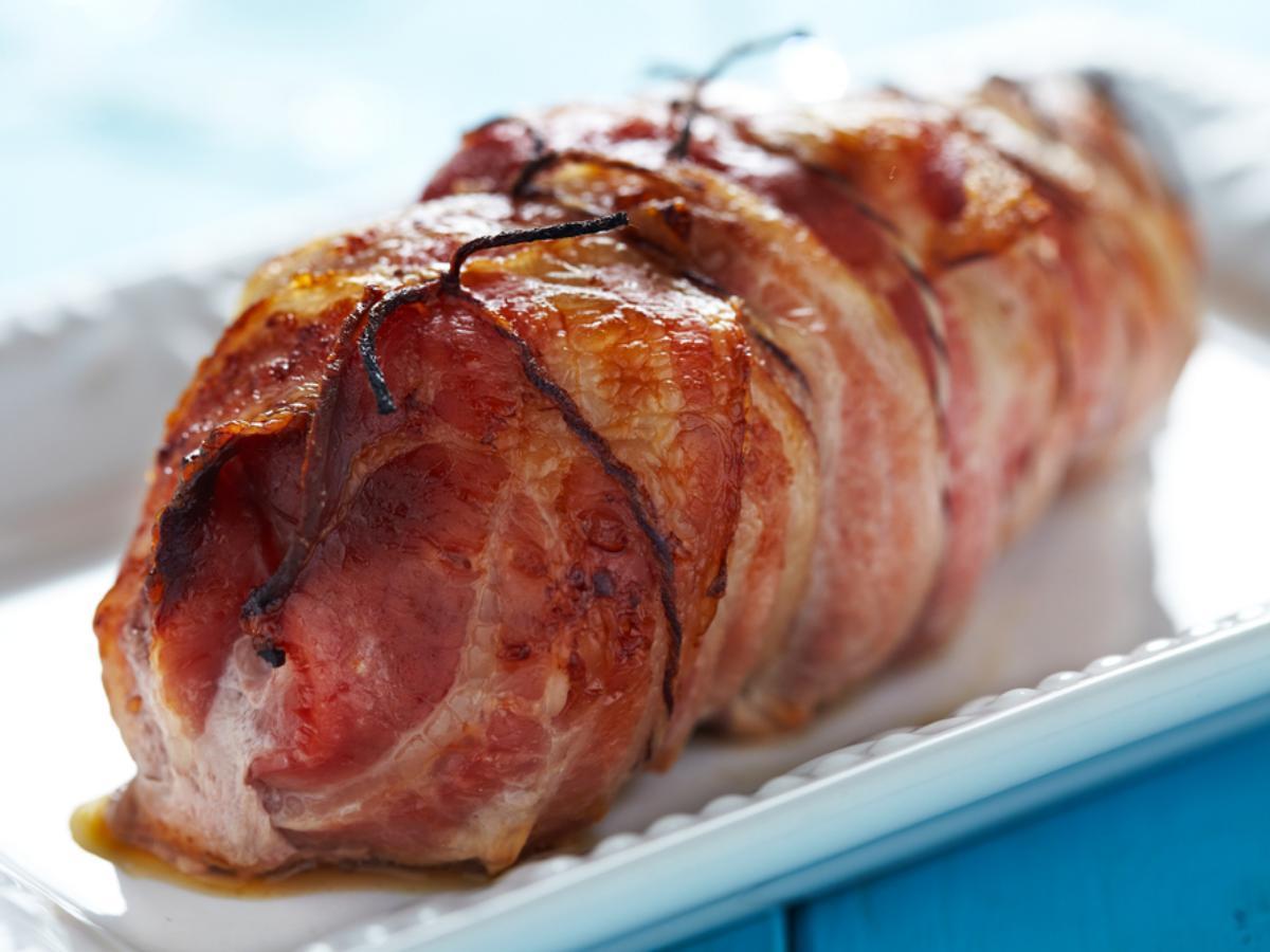 Bacon wrapped pork roast Healthy Recipe