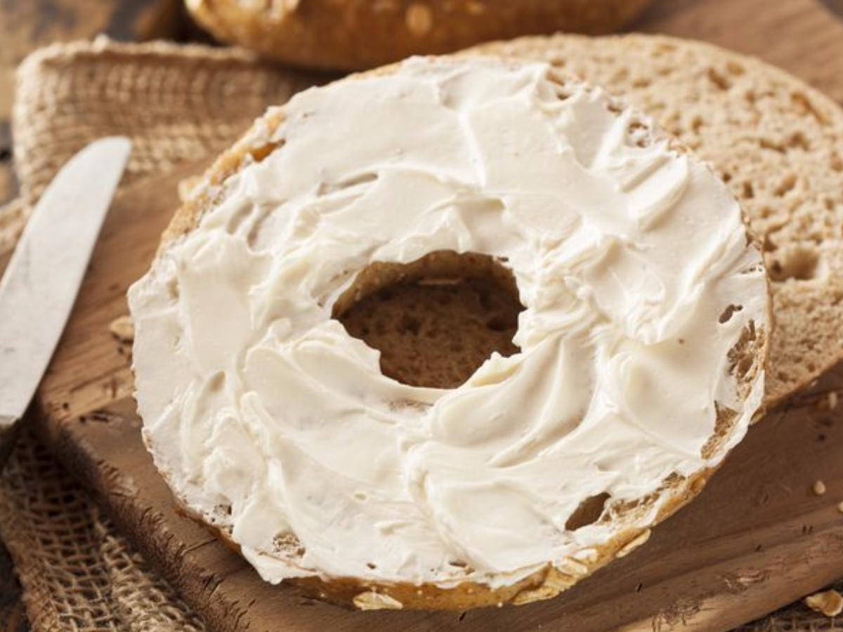 Bagel with Cream Cheese Healthy Recipe