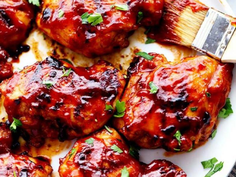 Baked Barbecue Chicken Healthy Recipe