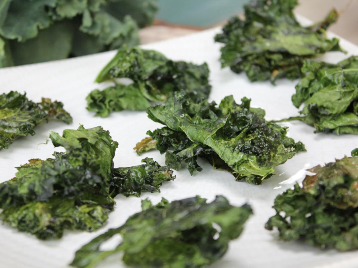 Baked Kale Chips Healthy Recipe
