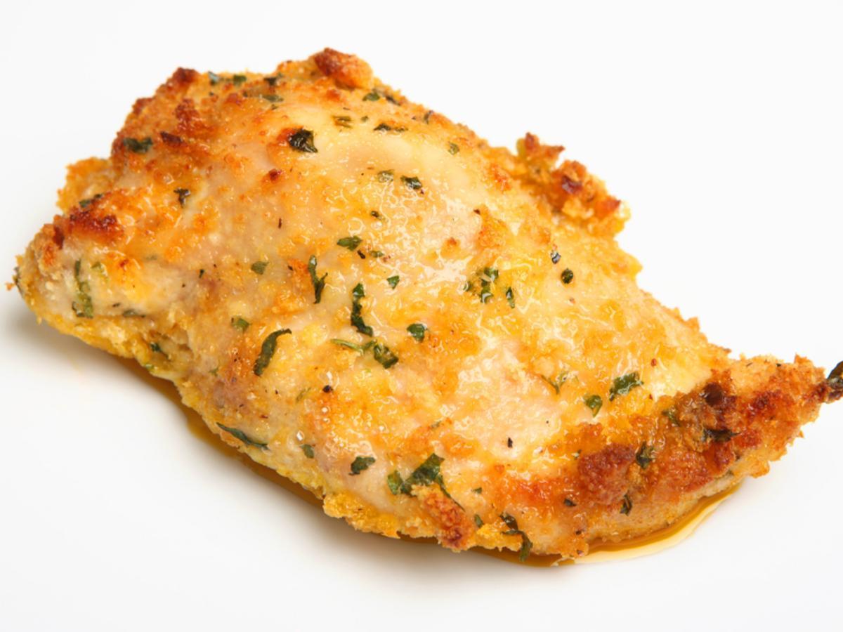 Baked Parmesan-Crusted Chicken Healthy Recipe