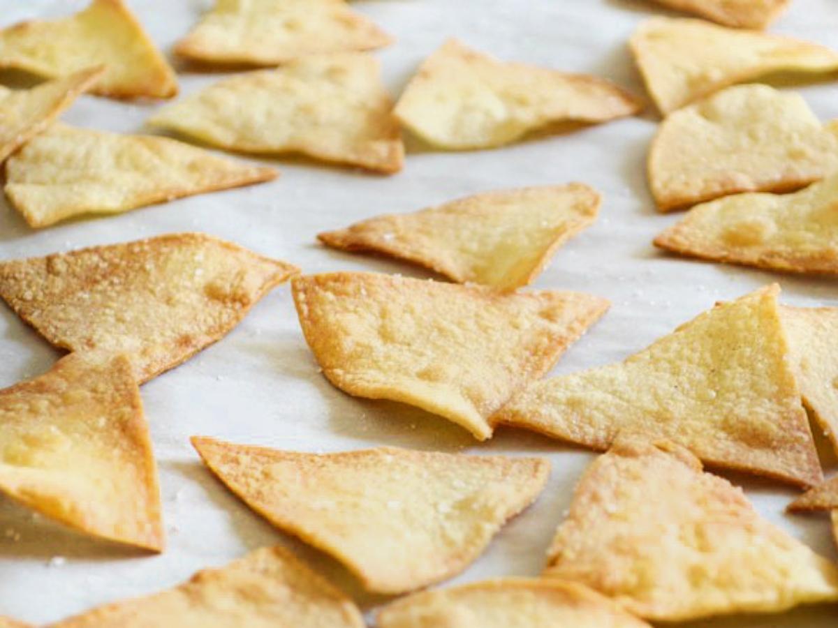Baked Tortilla Chips Healthy Recipe