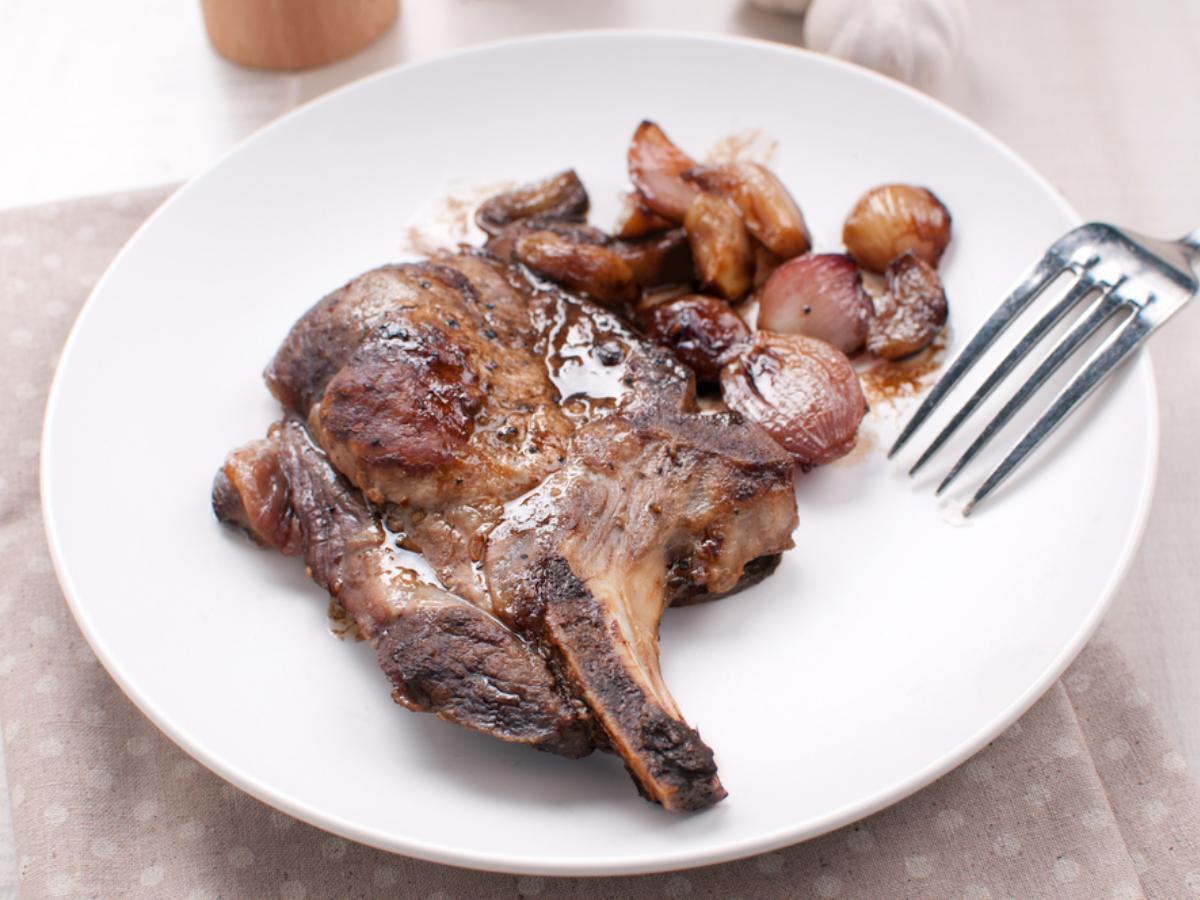 Balsamic-Glazed Pork Chops Healthy Recipe