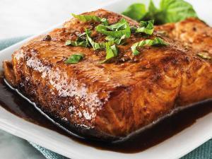 Balsamic Salmon Healthy Recipe