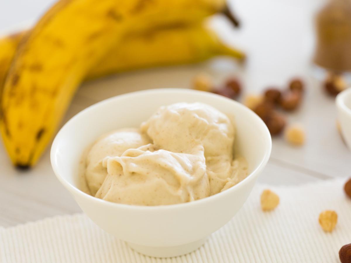 Banana Coconut "Ice Cream" Healthy Recipe