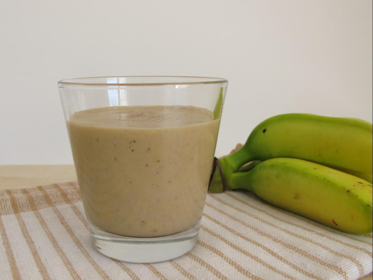 Banana Coffee Protein Shake Healthy Recipe