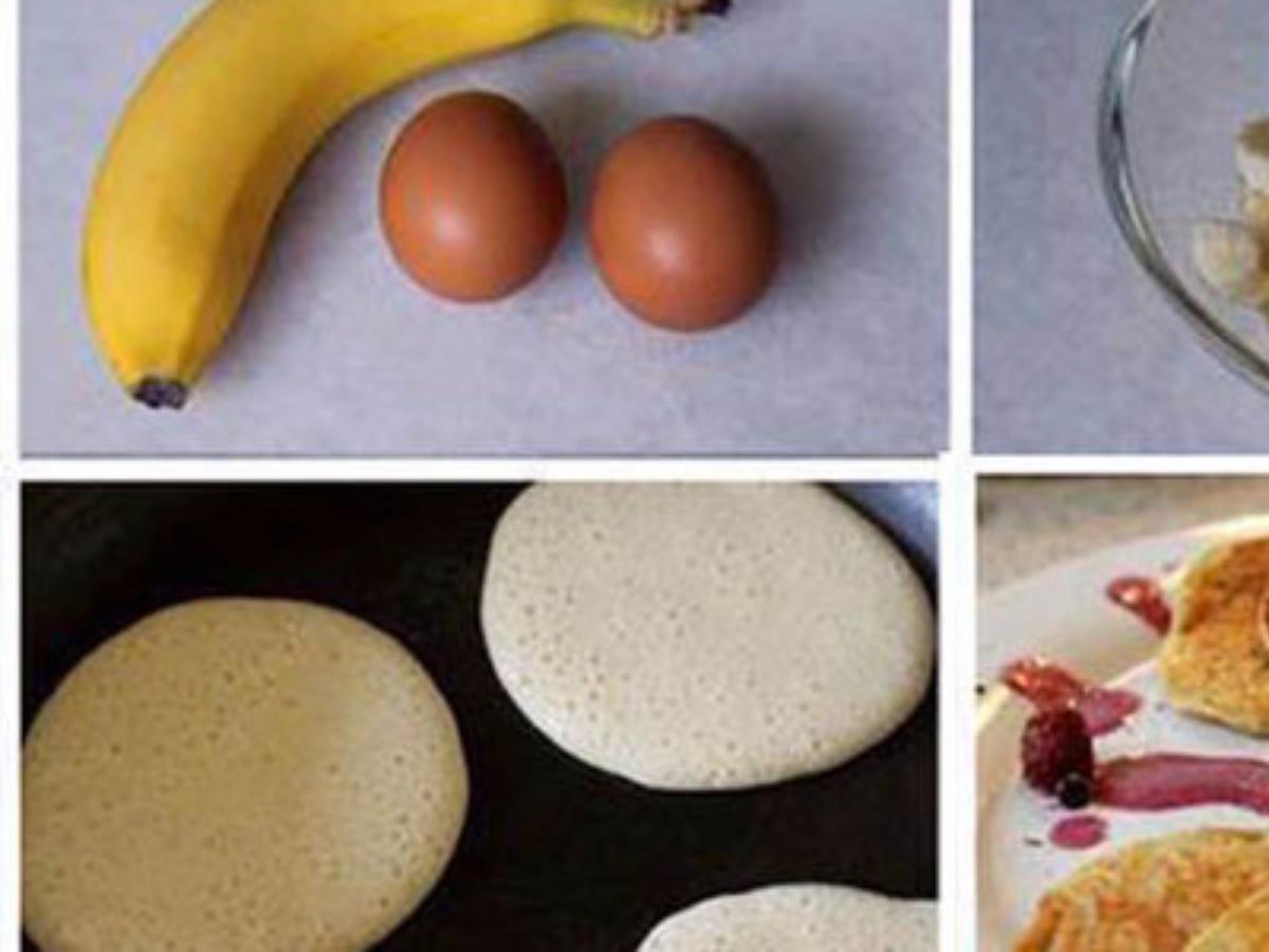 Banana Egg Pancakes Healthy Recipe