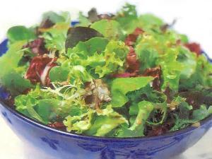 Basic Mixed Greens Salad Healthy Recipe