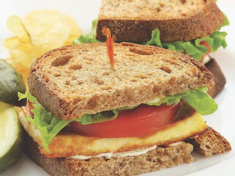 BBQ Tofu Sandwich Healthy Recipe