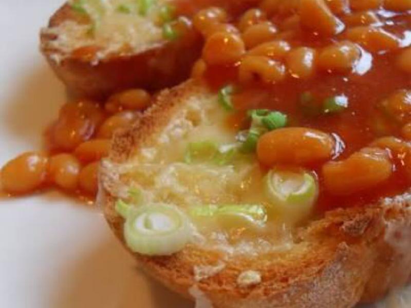 Beans on Toast Healthy Recipe