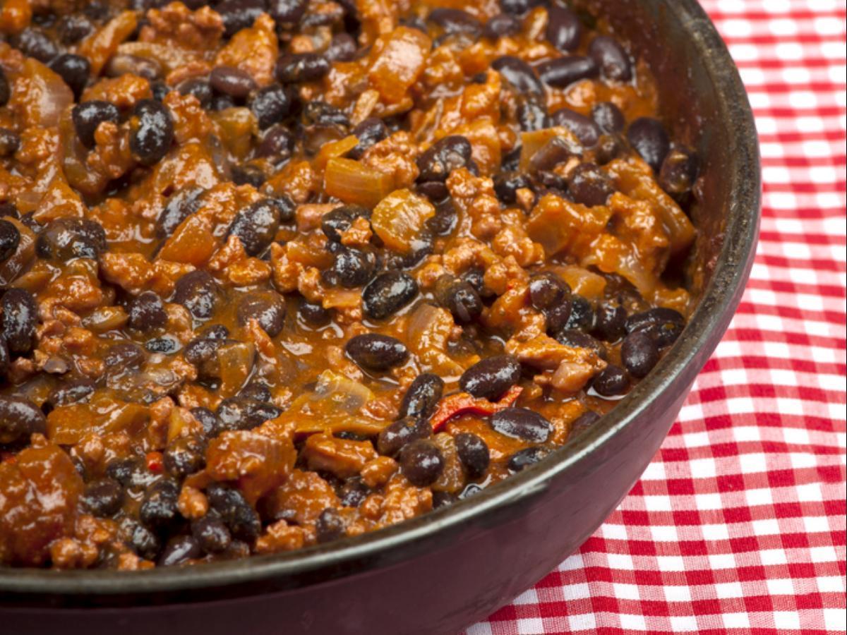 Beef Chili with Beans Healthy Recipe