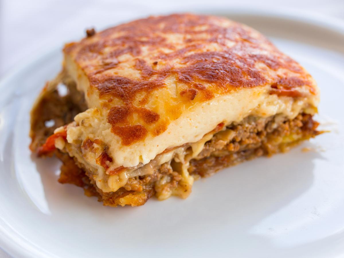 Beef Moussaka Healthy Recipe