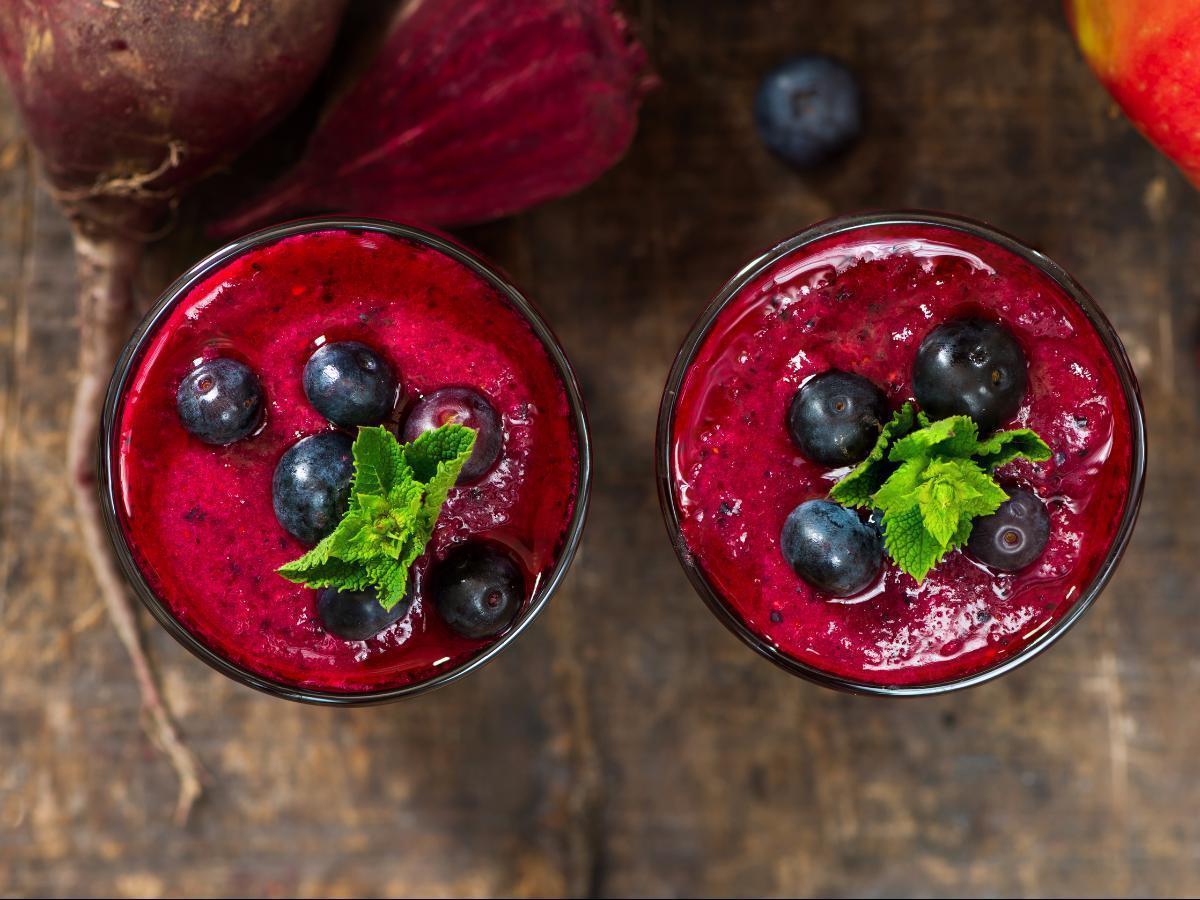 Beet and Berry Smoothie Healthy Recipe