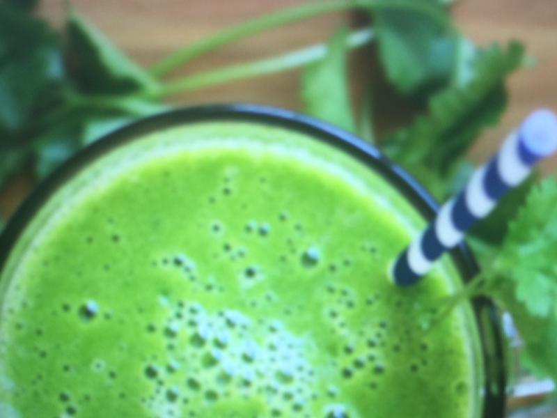 Berry Almond Green Smoothie Healthy Recipe