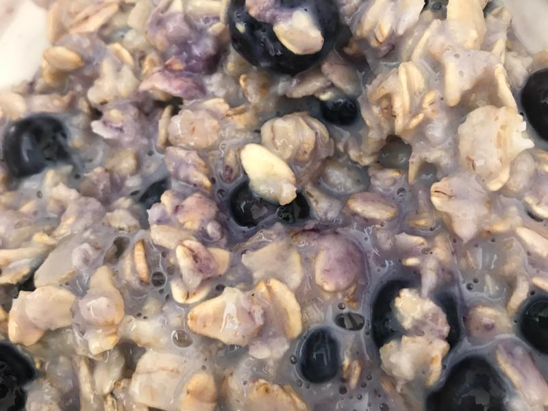 Blueberry Maple Syrup Oatmeal Healthy Recipe
