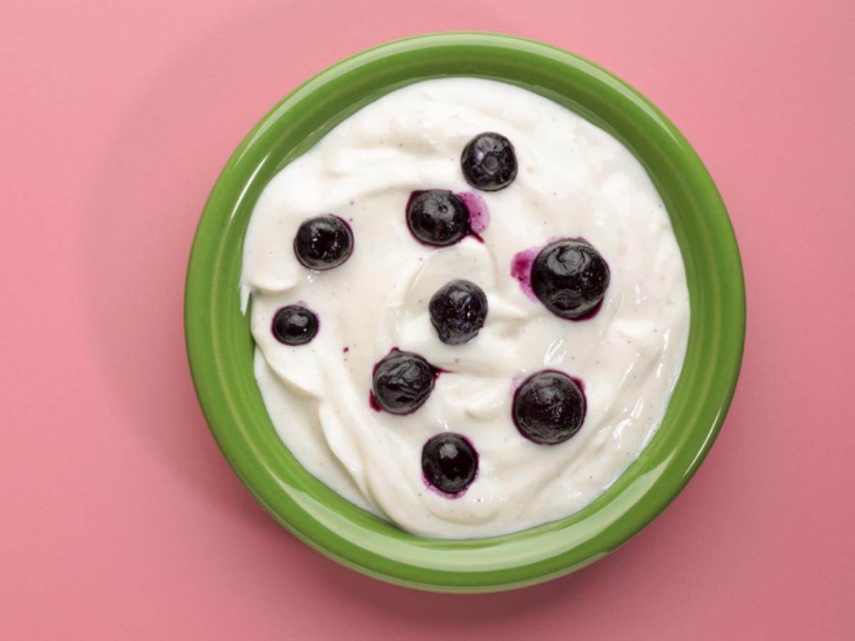 Blueberry Vanilla Greek Yogurt Healthy Recipe