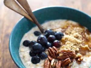 Blueberry Yogurt Overnight Oats Healthy Recipe