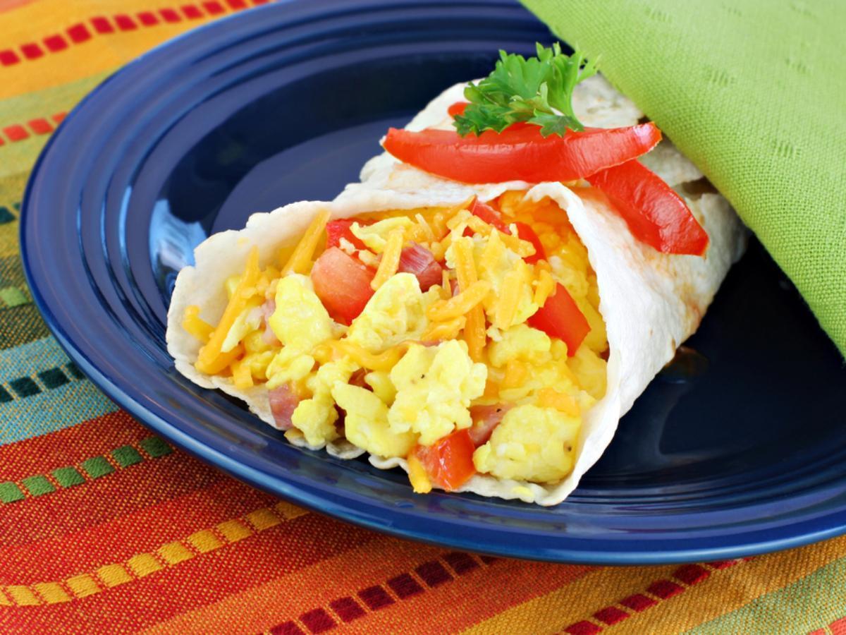 Breakfast Burrito Healthy Recipe