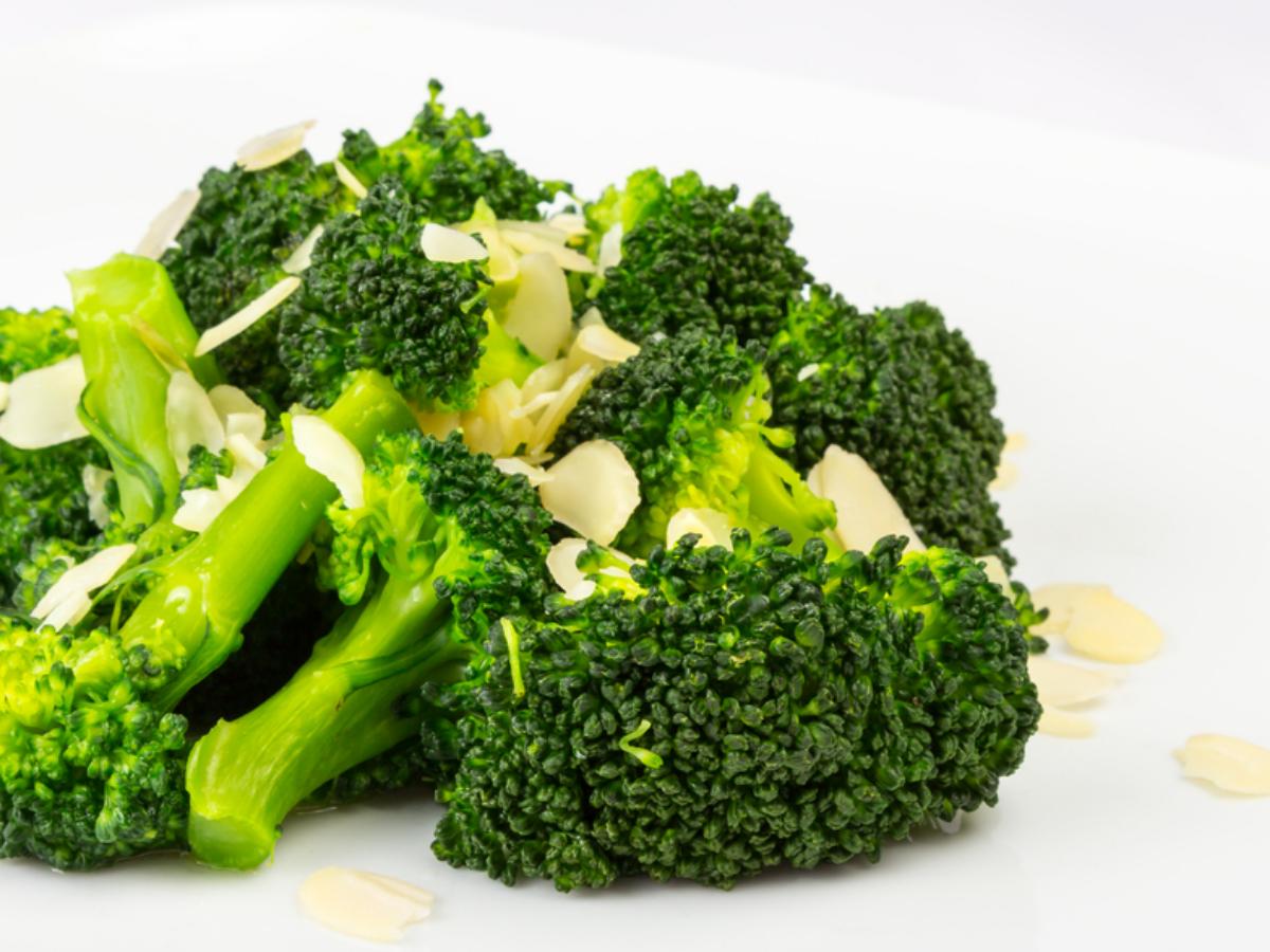 Broccoli Almondine Healthy Recipe