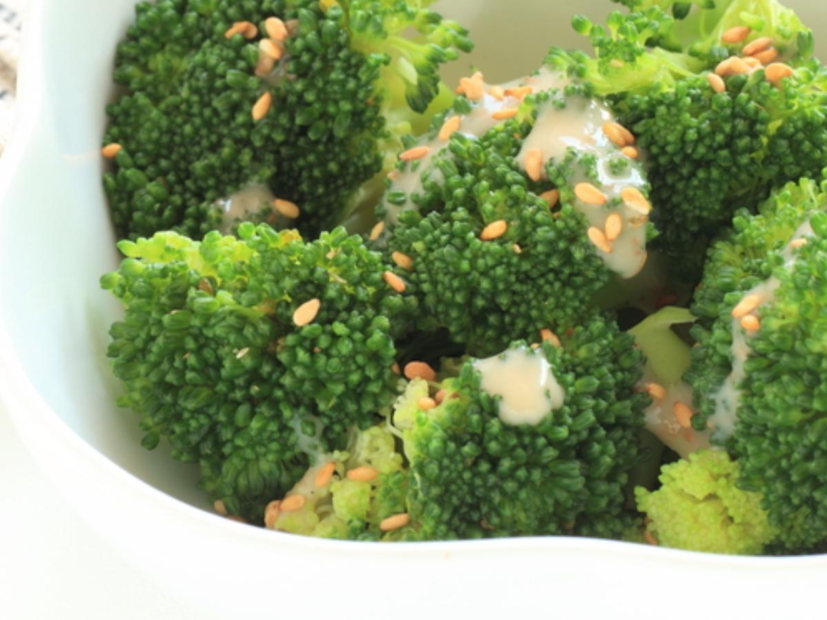 Broccoli Salad with Peanut Sauce Healthy Recipe