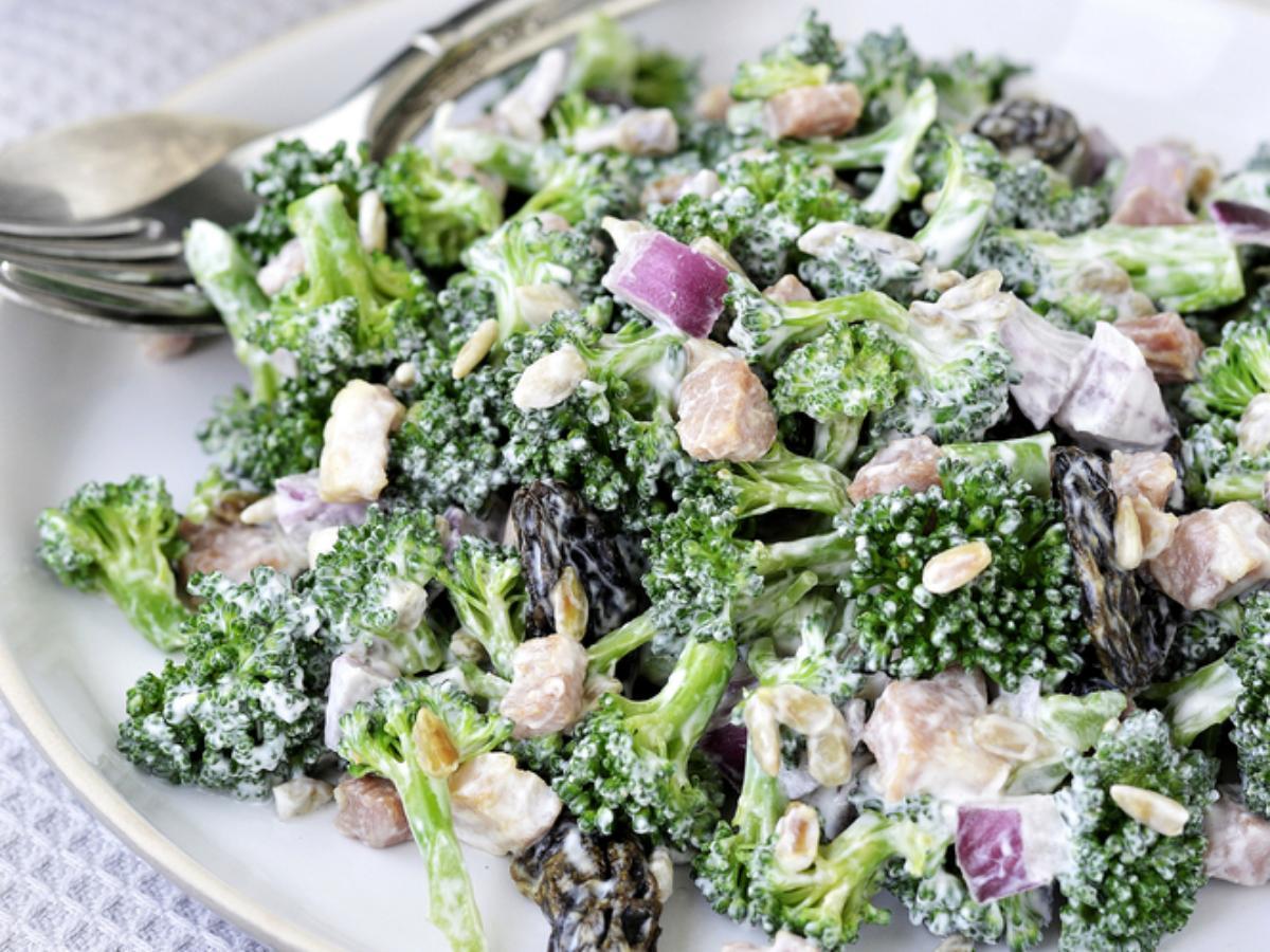 Broccoli Salad Healthy Recipe.