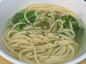 Broccoli Spaghetti Soup Healthy Recipe
