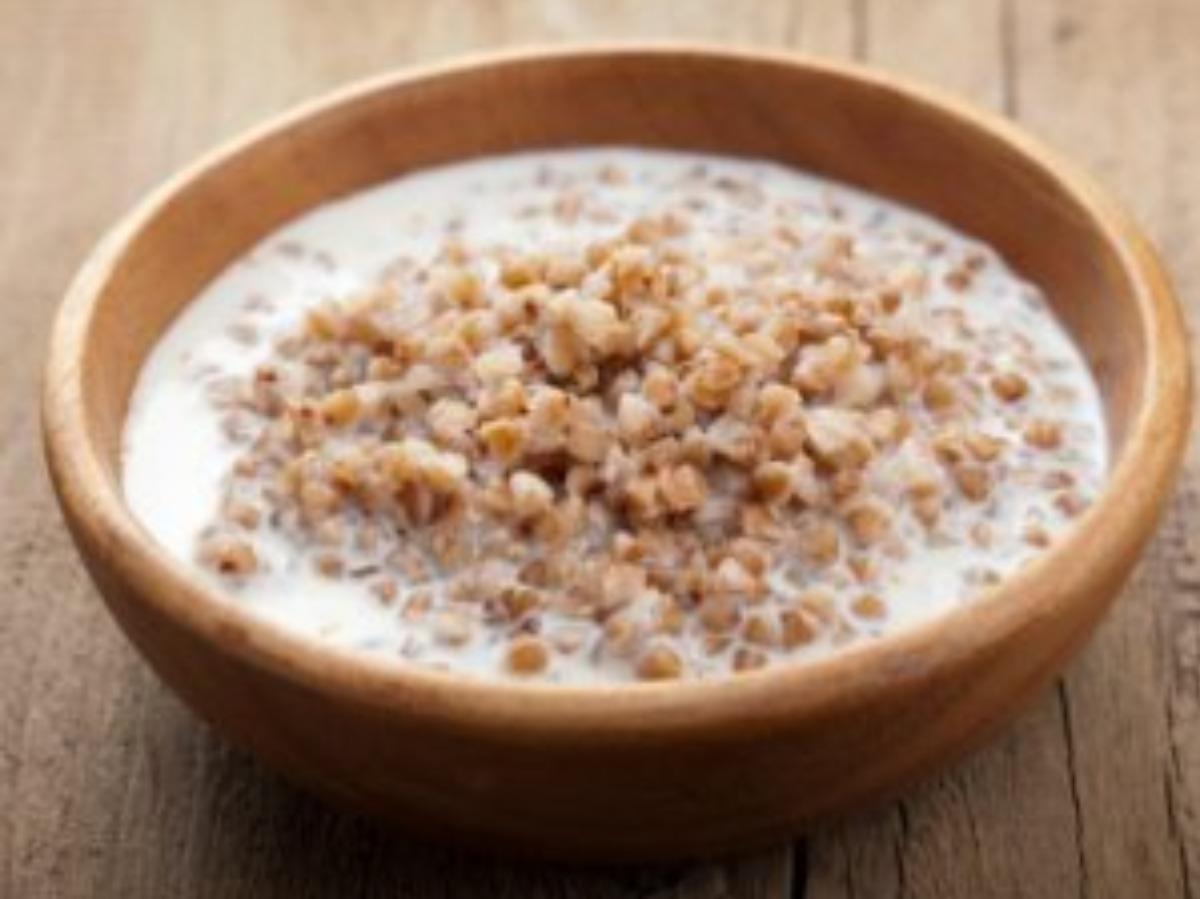 Buckwheat Groats with Milk Healthy Recipe