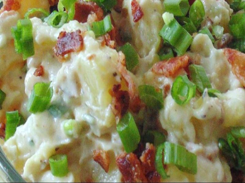 Caesar Potato Salad Healthy Recipe