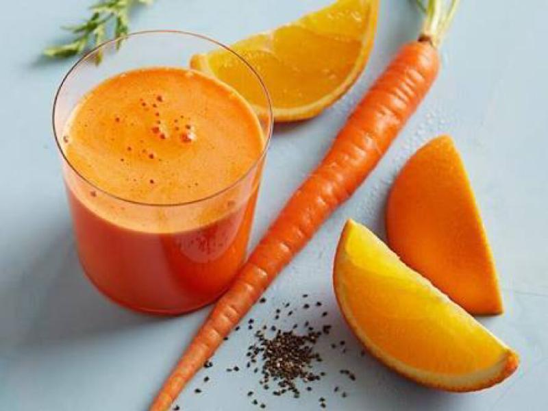 Carrot and Orange Juice Healthy Recipe