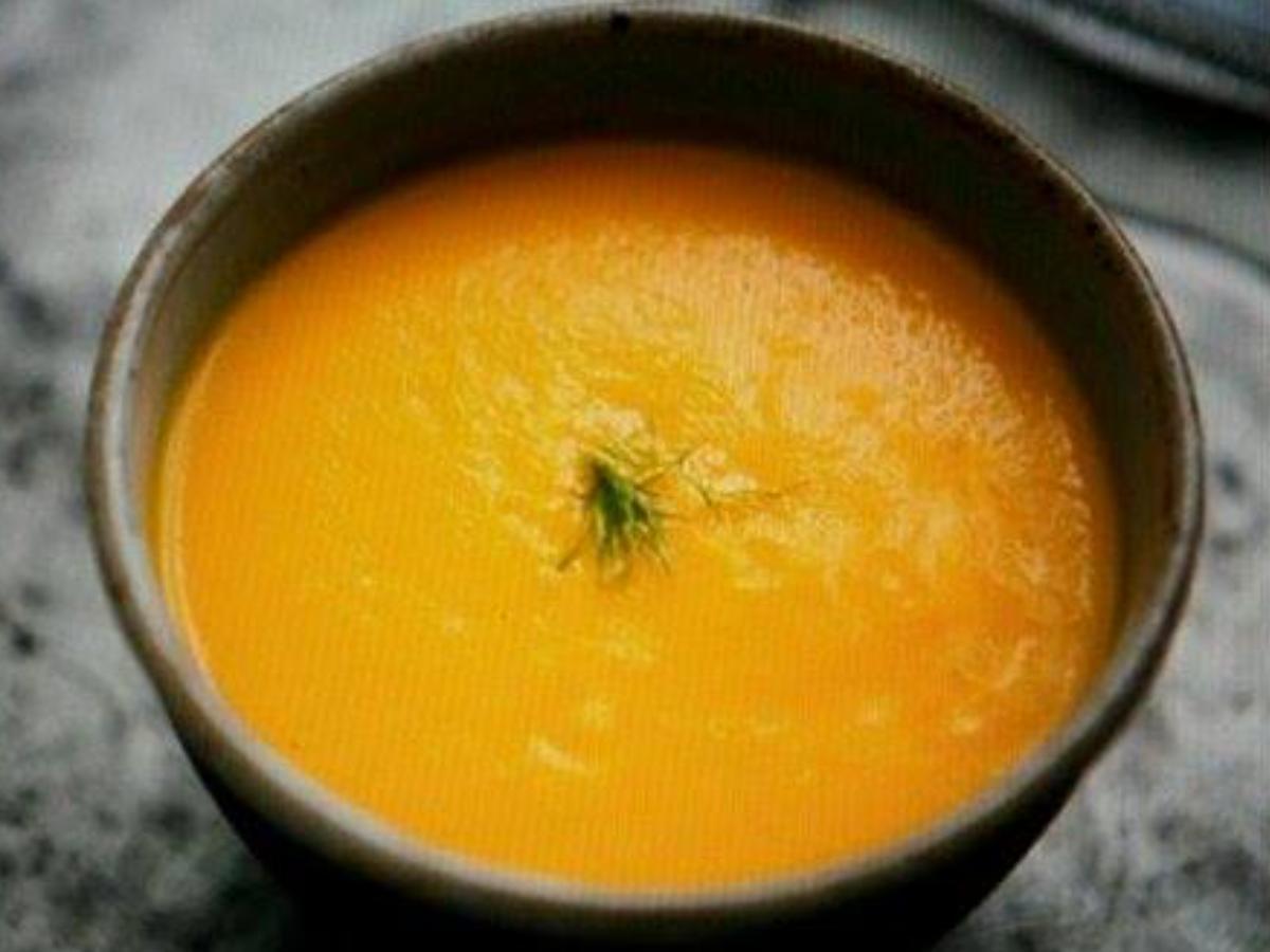 Carrot Ginger Soup Healthy Recipe