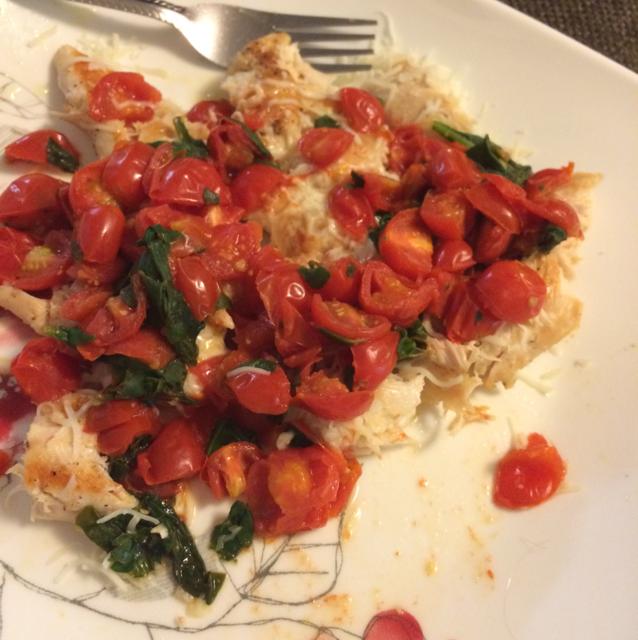 Cheesy Chicken and Spinach Healthy Recipe