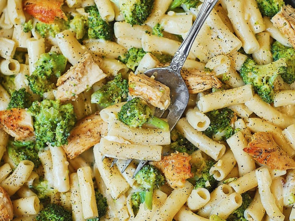 Chicken Broccoli Alfredo Healthy Recipe