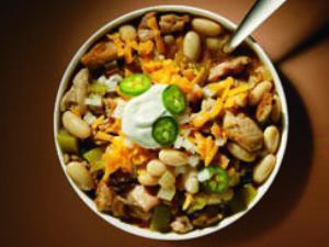 Chicken Thighs and White Bean Chili Healthy Recipe