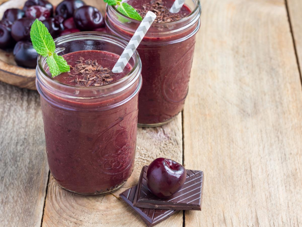 Chocolate Cherry Shake Healthy Recipe