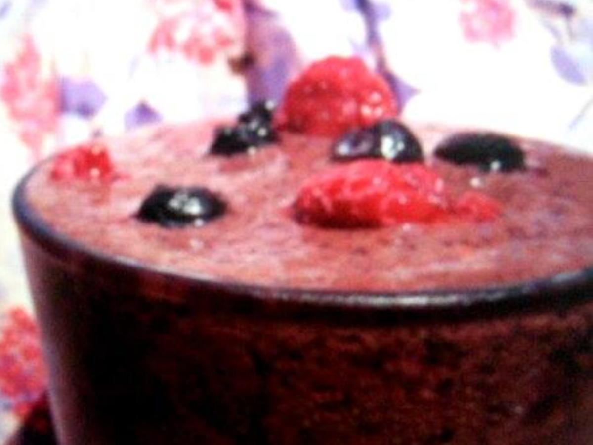 Chocolate Covered Berry Smoothie Healthy Recipe